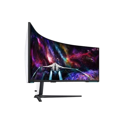 Samsung 57" Odyssey Neo G9 (G95NC) Series Dual 4K UHD 1000R Curved Gaming Monitor, 240Hz, 1ms with DisplayPort 2.1, Quantum Mini-LED, DisplayHDR 1000, AMD FreeSync Premium Pro, LS57CG952NNXZA 11