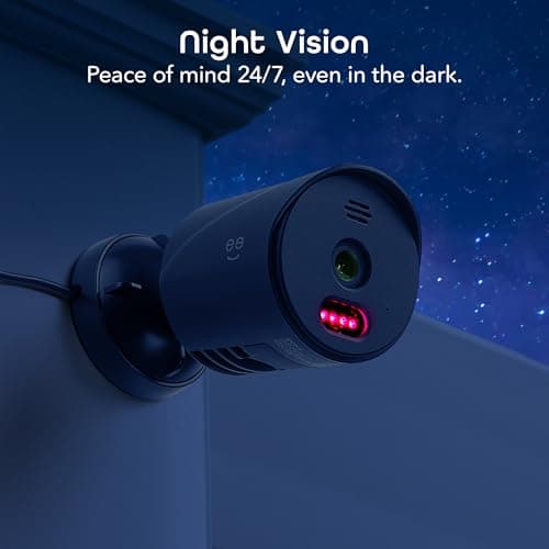 Geeni Vantage WiFi Outdoor Security Camera – 1080P HD Weatherproof Outdoor Cameras for Home Security with Motion Sensor and Night Vision – Supports Alexa and Google 8