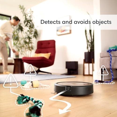 iRobot Roomba j9+ Self-Emptying Robot Vacuum – Powerful Suction, Identifies and Avoids Obstacles Like Waste, Self-Empties for 60 Days, Best for Homes with Pets, Smart Mapping, Works with Alexa​ 6