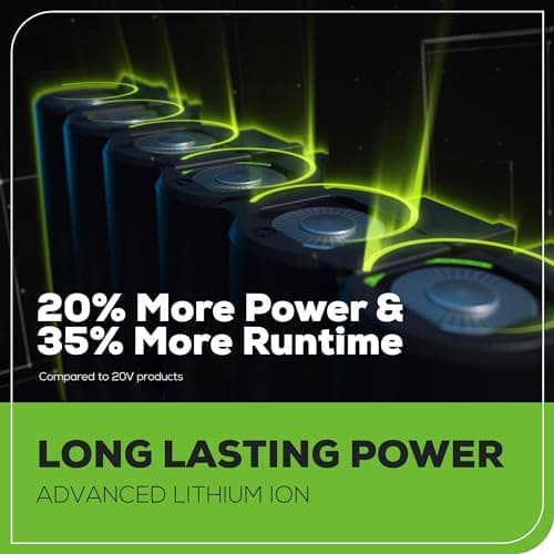 Greenworks 24V Brushless Cordless Compact 1/2 in. Drill/Driver Kit (Keyless Ratcheting Metal Chuck /530 in.-lbs. /21+1 Clutch Position/LED Light), 2×2Ah Battery and Fast Charger Included 11