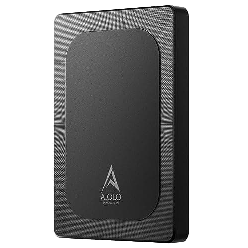 Aiolo Innovation 4TB External Hard Drive Ultra Slim Portable HDD-USB 3.0 for PC, Mac, Laptop, PS4, Xbox one,Xbox 360 Model A4