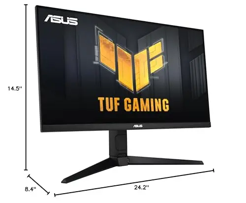 ASUS TUF Gaming 27” 1080P Monitor (VG279QL3A) - Full HD, 180Hz, 1ms, Fast IPS, Extreme Low Motion Blur, FreeSync Premium, G-SYNC Compatible, Speakers, DisplayPort, Height Adjustable, 3 Year Warranty 13