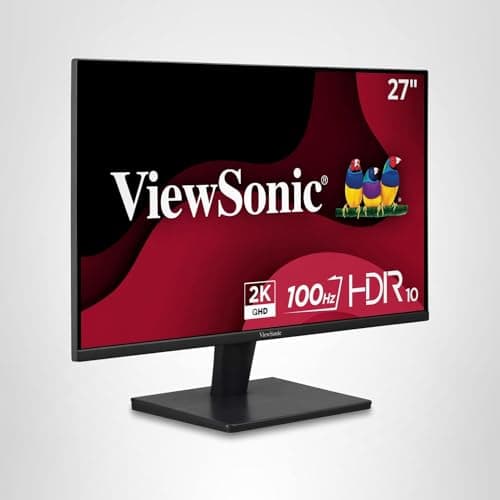 ViewSonic VS2725-2K 27 Inch QHD 1440p Monitor with 100Hz, HDMI, DisplayPort, and Variable Refresh Rate for Home and Office 7