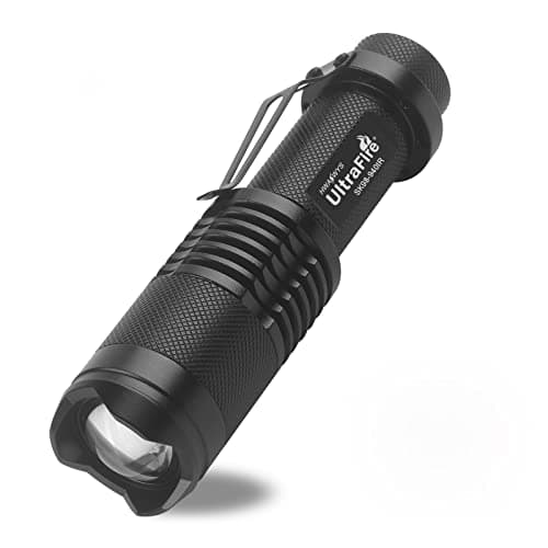 ULTRAFIRE 940nm IR Illuminator, Zoomable LED Infrared Mini Flashlight for Night Vision Devices, SK98