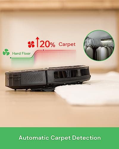 Vexilar T7 Robot Vacuum and Mop Combo, 2 in 1 Robotic Vacuum Cleaner, App/Remote/Voice Control, Automatic Charing, Slim, Quiet Cleaning for Floors, Pet Hair, Low Pile Carpet 7