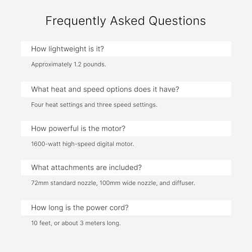 Wahl Professional Vanquish Hair Dryer, Controlled Airflow, SmoothTone Motor, 4 Heat & 3 Speed Settings, Auto-Clean Function, Lightweight, Slim Design 8