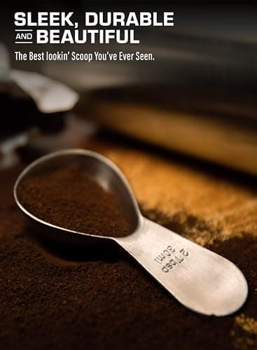COLETTI Coffee Scoop - Tablespoon Scoop - Stainless Steel Short Handle For Measuring Ground Coffee, Sugar and Baking (1 Tbsp (15ml)) 7