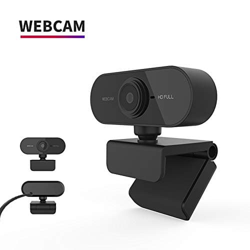 QEBIDUM Computer Camera PC Webcam Full HD 1080p 360 Degrees Wide Angle 30fps Video USB Web Cam with Microphone for Mac Laptop Desktop Conferencing Chatting and Live Streaming 5