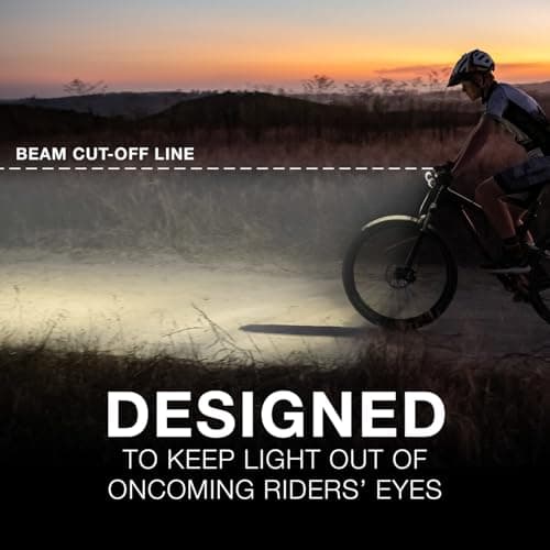 Energizer X400 Rechargeable Bike Light, IPX4 Water Resistant, Compact and Lightweight Design, Front Clip Light and Rear LED Light for Visibility Black 6