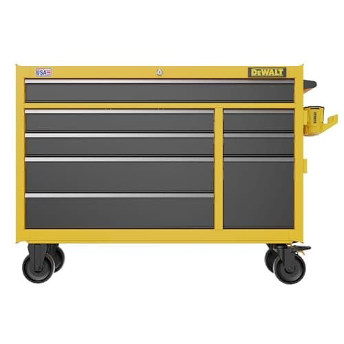 DEWALT Rolling Tool Chest with 8 Drawers, 52 Inch, 100lb Drawer Capacity, DEWALT Workshop Storage System Compatible (DWST52082) 10