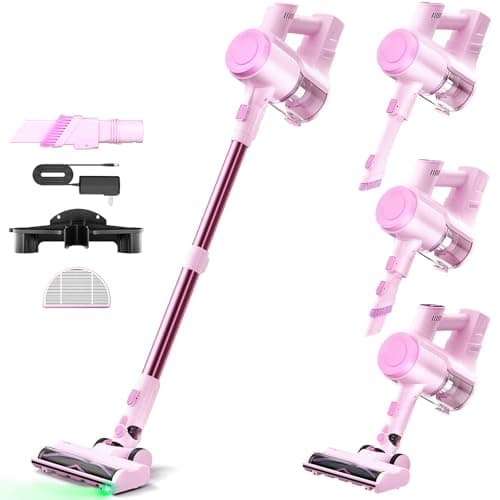 YTE PRO Cordless Vacuum Cleaner, Up to 50 Mins Runtime Rechargeable Stick Vacuum