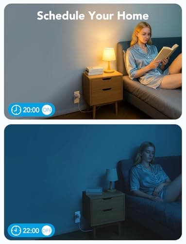 Govee Smart Plug, WiFi Plugs Work with Alexa & Google Assistant, Smart Outlet with Timer & Group Controller, WiFi Outlet for Home, No Hub Required, ETL & FCC Certified, 2.4G WiFi Only, 4 Pack 8