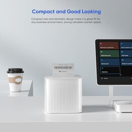 Topwise Thermal USB Receipt Printer, Monochrome, 80mm Print Width, Model PR800 5