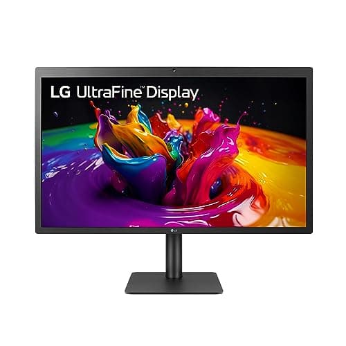 LG 27MD5KL-B UltraFine Monitor 27" 5K (5120 x 2880) IPS Display, macOS Compatibility, 3 USB Type C, Thunderbolt 3, DCI-P3 99% Color Gamut, 500nits Brightness - Black