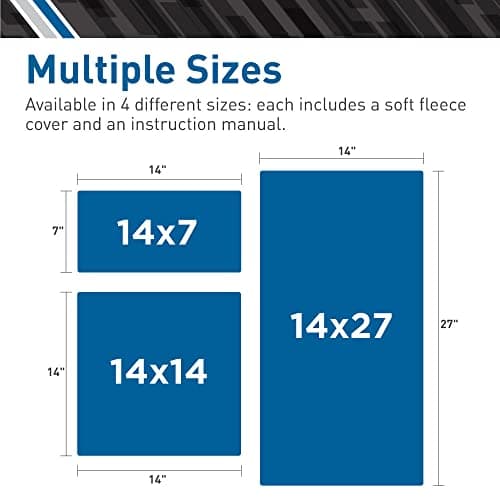 BodyMed Digital Moist Heating Pad with Auto Shut Off Heating Pad for Neck and Shoulders, Back Pain and Muscle Discomfort Relief - 14 x 27 Inch, White 6