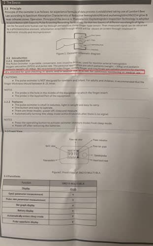 Fingertip Pulse Oximeter, Blood Oxygen Saturation Monitor (SpO2) with Pulse Rate Measurements and Pulse Bar Graph, Portable Digital Reading OLED Display, Batteries Included 8