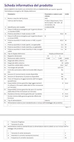 AOC Gaming CU34G2XP/BK skaerm - WLED - 12