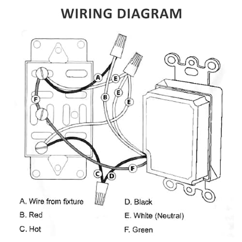 Auto Shut Off Timer for Bathroom Fan: 30-15-10-5 Minute Preset Countdown (White) by Teklectric 6
