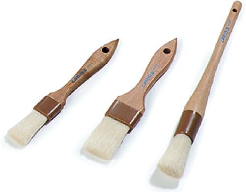 SPARTA 4038000 Boarhair Round Brush, Ergonomic Shape With Studry Wood Handle, 1 Inch, Brown 9