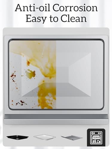 Kitchen Elite Air Fryer Toaster Oven Combo, 12.6 QT Stainless Steel Airfryer 10 in 1, Convection Oven Countertop 450°F, Non-Toxic for Bake, Roast, Reheat, Broiler, Dehydrate with Digital Touch Screen 7