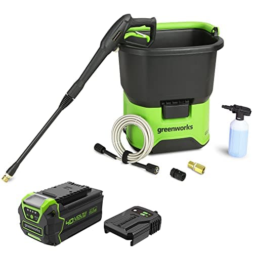 Greenworks 40V Cordless Pressure Washer 4Ah USB Battery Included (PWMA Certified)
