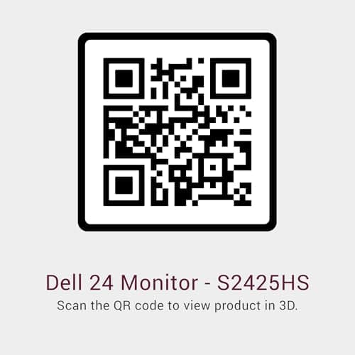 Dell S2425HS Monitor - 23.8 Inch, FHD (1920x1080) Display, 100Hz Refresh Rate 1500:1 Contrast Ratio, TÜV Rheinland Eye Comfort 4 Star, Integrated 2x5W Speaker, Height/Tilt/Swivel/Pivot - Ash White 5