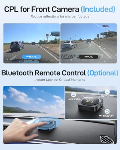 VIOFO A229 Ultra 2CH Dual 4K Dash Cam Front and Rear, Dual STARVIS 2 IMX678 Sensors & 2-Channel 4K HDR, Faster 5GHz Wi-Fi & Precise GPS Car Camera, Voice Control, Super Night Vision 2.0 8