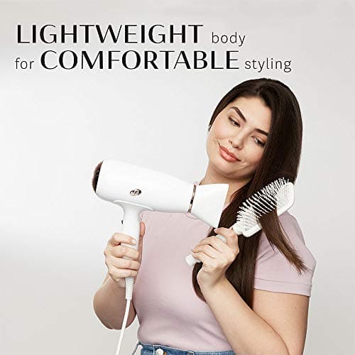 T3 Featherweight 3i Professional Ionic Hair Dryer Lightweight Design Frizz Smoothing Multiple Speed and Heat Settings Cool Shot, 1 8