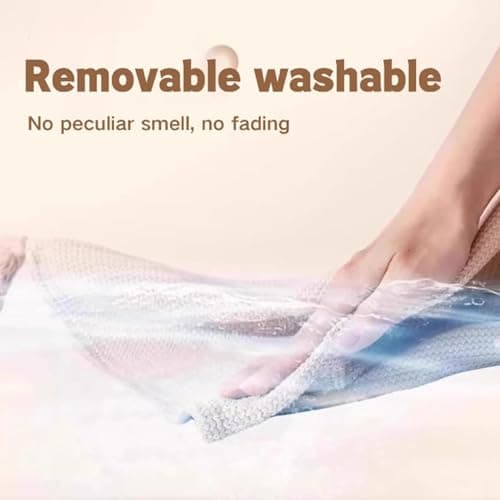 WMZNNGX Portable USB Heating Blanket Shawl,Women's Heating Shawl, Outdoor Wearable Wireless Electric Blanket,3 Levels Heat,USB Heating Blanket Shawl (Green) 5