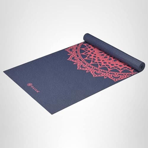 Gaiam, Yoga Mat 4 Mm Pink Marrakesh 9