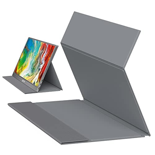 KYY 15.6'' Portable Monitor Stand Sleeve Protector 2-in-1 for K3/ K3-1/ K3-3 Series Laptop Monitors