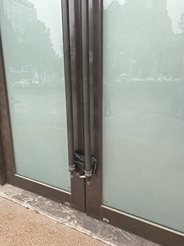 FIGODE Stainless Steel Chain Lock with 4 Same Keys, Rustproof Lock and Chain, Marine Grade Lock for Bike, Moto, Scooter, Boat, Truck and Door. Anti-Theft – 110 CM Long Chain 7