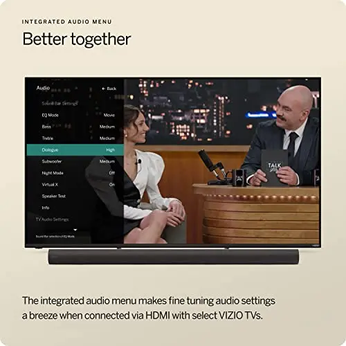 VIZIO 5.1.2 Elevate Sound Bar with Dolby Atmos, 13 Speakers, Wireless Subwoofer, Alexa - 2023 Model, Black 11