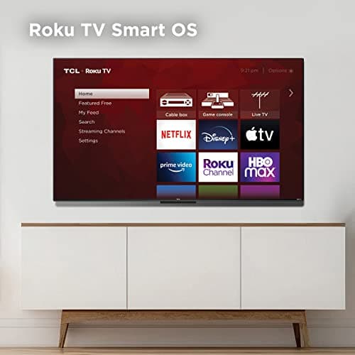TCL 50-Inch Class S4 4K LED Smart TV with Roku TV (50S450R, 2023 - Model), Dolby Vision, HDR, Dolby Atmos, Works with Alexa, Google Assistant and Apple HomeKit Compatibility, Streaming UHD Television 12