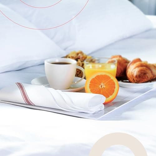 Zeppoli Classic Kitchen Towels -15 Pack 100% Natural Cotton Towel Set, Reusable Wash Cloths, Absorbent Dish Towels, Machine Washable Hand Towels, Kitchen Essentials - 14" by 25 - Red Striped 7