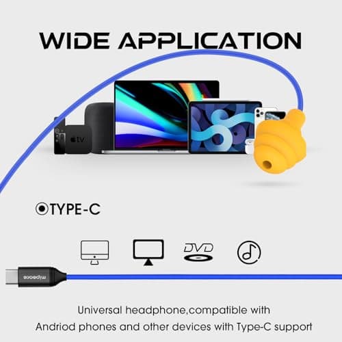MIPEACE Ear Plug Headphones for Work, Work Earbuds USB Type C Headphones Earphones for Industrial Safety Construction(Without Mic & Control) 6