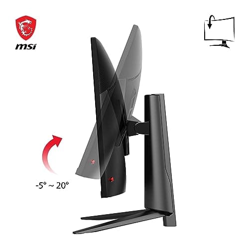 MSI MAG401QR, 40" Gaming Monitor, 3440 x 1440(UWQHD), IPS, 155Hz, FreeSync Premium, HDR400, HDMI, Displayport, USB C, Tilt,Black (Renewed) 5