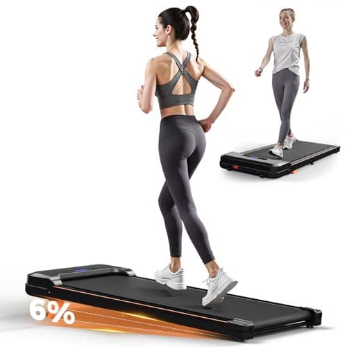 AIRHOT 3in1 Walking Pad - 2.5HP Walking Pad Treadmill with 6% Incline, LED Display, Remote Control, Portable Treadmill for Home Office, Support Jogging/Running/Climbing
