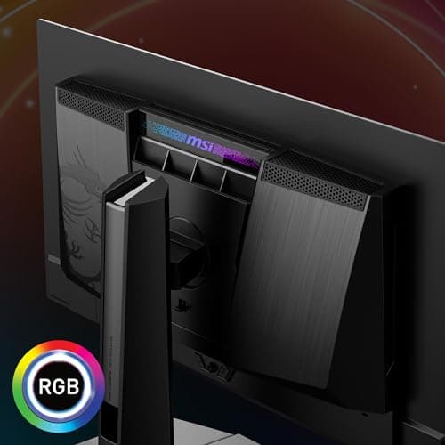 msi MPG 271QRX QD-OLED, 27 OLED Gaming Monitor, 2560 x 1440 (QHD), 0.03ms Response time, 360Hz, True Black HDR 400, HDMI, DP Port, USB Type C, Tilt, Height, Black 7