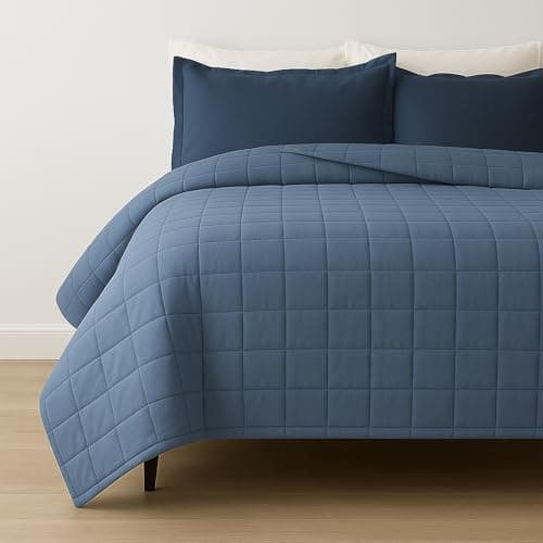 HomeSmart Cooling Weighted Blanket Queen Size 40 lbs, Designed with Hi-Tek Stay Cool Fabric On Both Sides of The Blanket, Machine Washable, Perfect for Couples 7