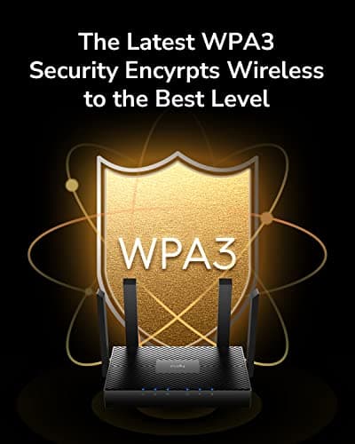 Cudy AX3000 WiFi 6 Router – 802.11ax Wireless Dual Band Gigabit Internet Router, VPN Compatible, MU-MIMO, WireGuard, Cudy Mesh Compatible WR3000 V2.0 6