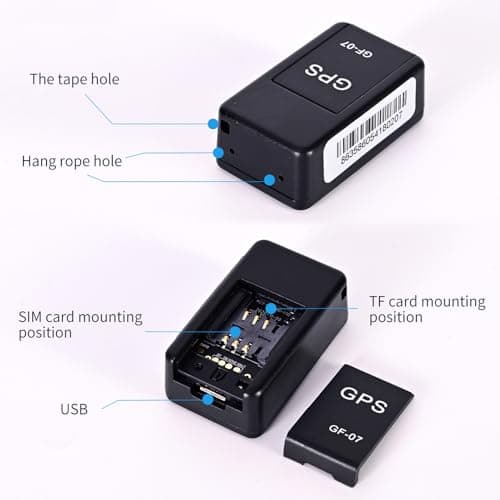 Mini GPS Tracker for Vehicles No Monthly Fee - Real-time Wireless Hidden GPS Trackers Device for Car with Smart Phone app 7