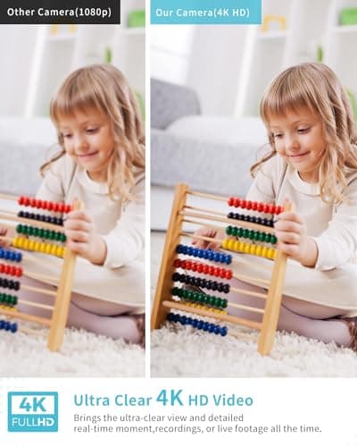 WiFi Mini Camera | Hidden Spy Camera | Free Cloud Storage & 32G SD Card, 2024 4K HD Smallest Cam, 150 Days Standby Time, Surveillance Wireless Camera with AI Motion Detection, Auto Night Vision 7