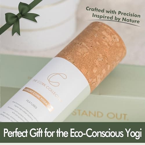CorkTec Non-Toxic Non-Slip Thick Cork Yoga Mat - Eco-Friendly Organic/Vegan, Great for Men/Women/Kids, Chemical Free 4MM 72"x24" The Cork Collective (Arizona Cork + Natural Rubber) 5