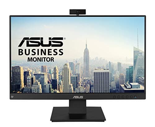 ASUS BE24EQK 24” Business Monitor with 1080P Full HD IPS, Eye Care, DisplayPort HDMI, Frameless, Built-in Adjustable 2MP Webcam, Mic Array, Stereo Speaker, Video Conference,Black 8