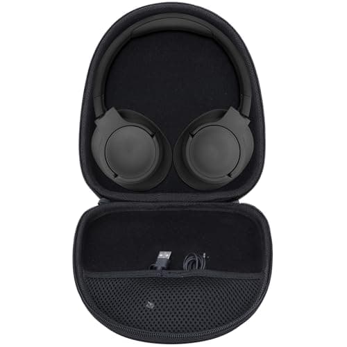 Lebakort Hard Case Compatible with JBL Tune 710BT 720BT 510BT 660NC 700BT 570BT 760NC 750BTNC 660BTNC 560BT 520BT 670BT T770NC JBL Live 650BTNC 400BT 500BT 460NC Headphone (Black Case)