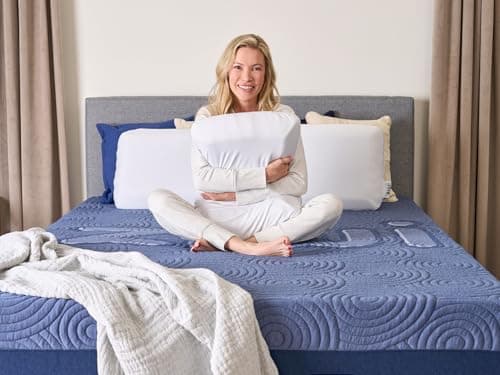 ZIWI Zipp Pillow — Cooling, Comfort and Support — Vertical Interlocking Foam for Perfect Sleep Best for Neck Discomfort — Chemical Free Materials Supportive Memory Foam — Sz (Queen) 5