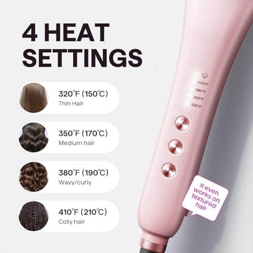 Wavytalk Pro Steam Hair Straightener Brush, Steamline Pro 3 in 1 Straightening Brush, Steam Reduces Damage, Nourishes Hair, and Expedites Straightening 7