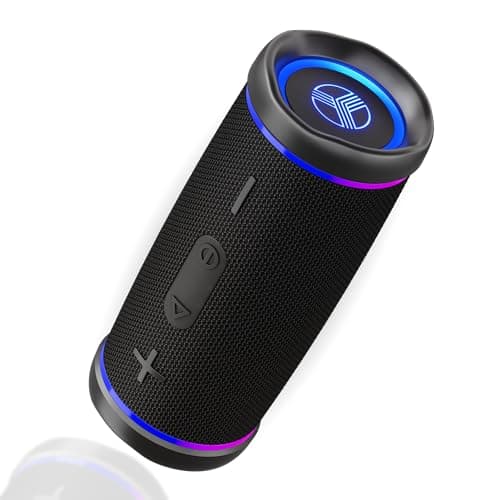 TREBLAB HD77 - Wireless Bluetooth Speaker - 30W Stereo, 20H Battery, IPX6 Waterproof, TWS Mode, Portable Speaker with Shockproof/Dustproof Body, Black, Pack of 16 pcs