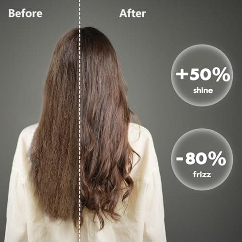 Ionic Thermal Brush Curling Iron Brush 1.5 Inch Heat Round Hair Curling Brush with Ceramic Tourmaline Hair Styler Dual Voltage Hot Brushes for Volume Hair Curler 6